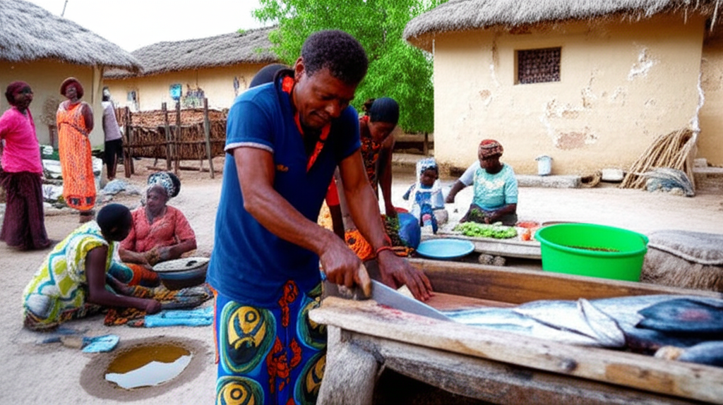 Nungwi Village + Fishing + Cooking tour in Zanzibar