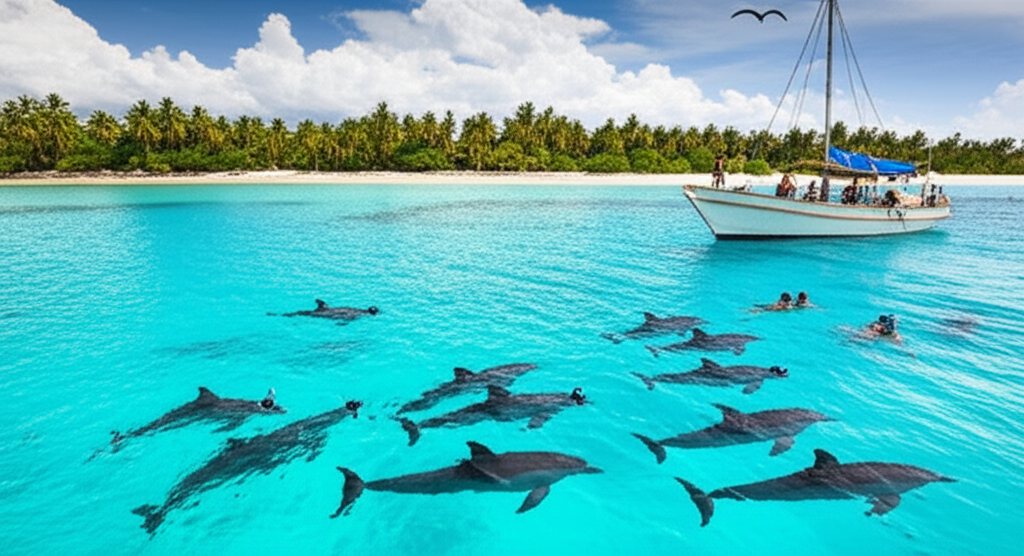 Dolphin Tour + Blue Lagoon tour in Zanzibar
