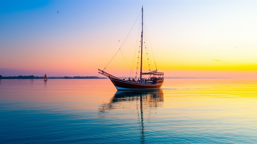 Sunset Dhow Cruise + Dinner tour in Zanzibar